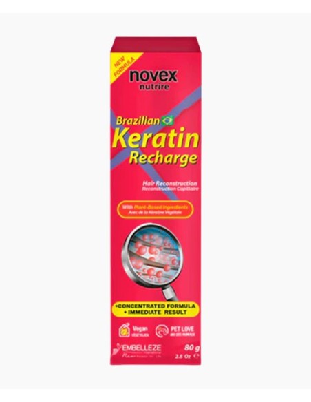 NovexBrazilian Keratin Recharge Hair Reconstruction NovexBrazilian Keratin Recharge Hair Reconstruction