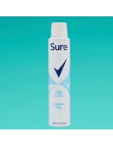 Sure Cotton Dry 48H Anti Perspirant Spray Sure Cotton Dry 48H Anti Perspirant Spray