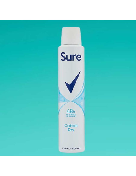 Sure Cotton Dry 48H Anti Perspirant Spray Sure Cotton Dry 48H Anti Perspirant Spray