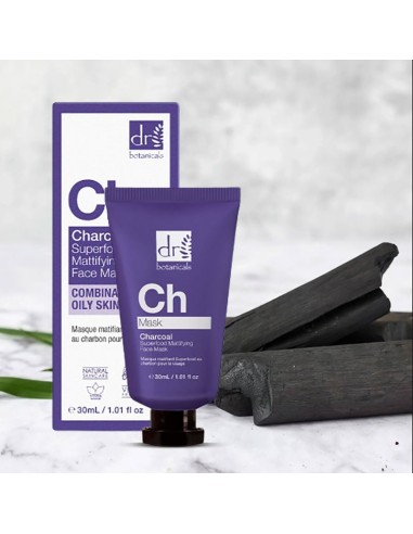 Dr Botanicals CH Charcoal Superfood Mattifying Face Mask Dr Botanicals CH Charcoal Superfood Mattifying Face Mask