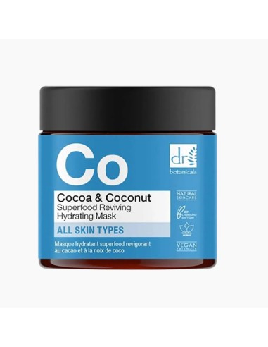 Dr Botanicals Co Cocoa And Coconut Superfood Reviving Hydrating Mask