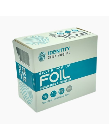Identity Salon Supplies Silver Pop Up Highlighting And Colouring Foil Identity Salon Supplies Silver Pop Up Highlighting And Colouring Foil