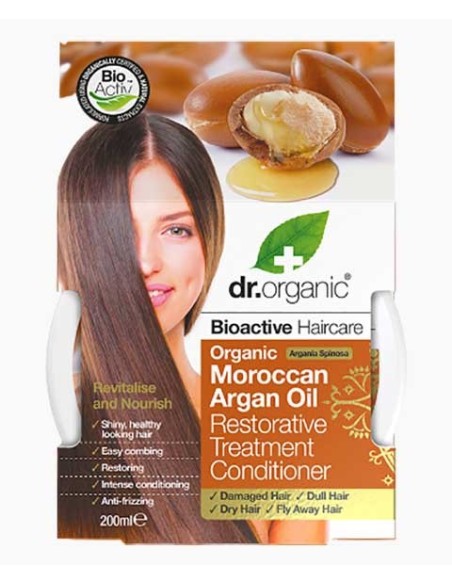 Bioactive Haircare Organic Moroccan Argan Oil Hair Mask