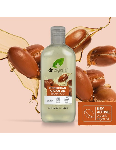 Bioactive Haircare Organic Moroccan Argan Oil Shampoo 265 Ml Bioactive Haircare Organic Moroccan Argan Oil Shampoo 265 Ml