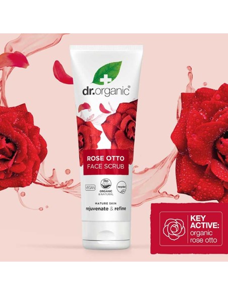 Bioactive Skincare Organic Rose Otto Face Scrub Bioactive Skincare Organic Rose Otto Face Scrub