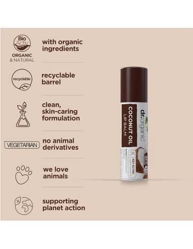 Organic Coconut Oil Lip Balm Organic Coconut Oil Lip Balm