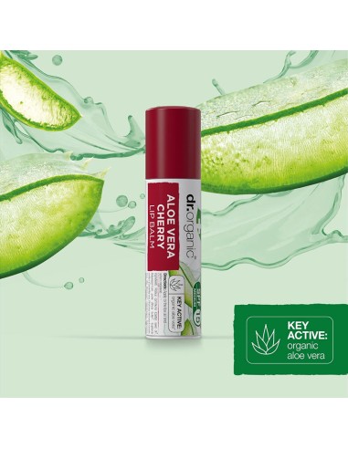 Organic Plus Aloe Vera Cherry Lip Balm Organic Plus Aloe Vera Cherry Lip Balm