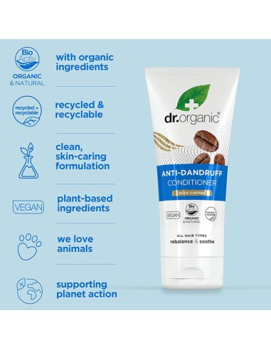 Organic Plus Anti Dandruff Conditioner With Coffee Organic Plus Anti Dandruff Conditioner With Coffee