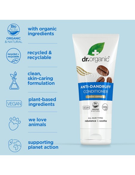 Organic Plus Anti Dandruff Conditioner With Coffee Organic Plus Anti Dandruff Conditioner With Coffee