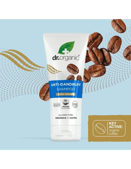 Organic Plus Anti Dandruff Shampoo With Coffee