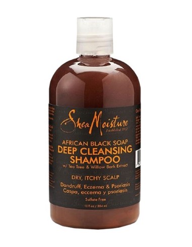 Shea MoistureAfrican Black Soap Deep Cleansing Shampoo Shea MoistureAfrican Black Soap Deep Cleansing Shampoo