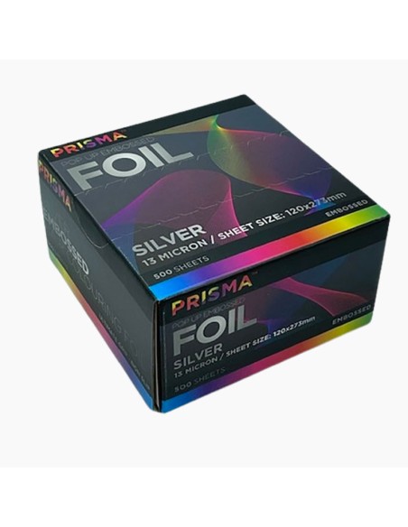 Prisma Pop Up Embossed Silver Foil Prisma Pop Up Embossed Silver Foil