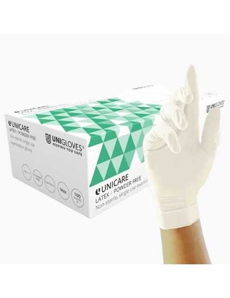 Uni Gloves Unicare Latex Powder Free Gloves