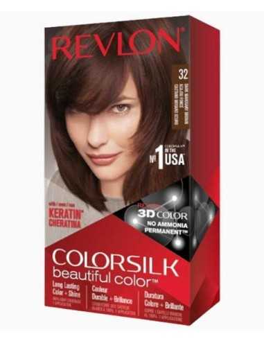 Colorsilk Beautiful Color Permanent Hair Color 32 Dark Mahogany Brown Colorsilk Beautiful Color Permanent Hair Color 32 Dark Mahogany Brown