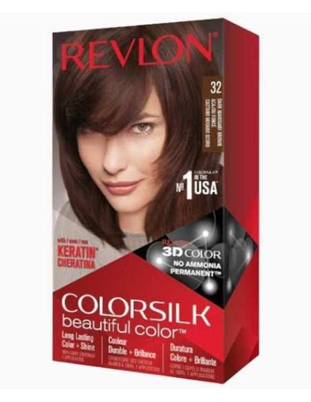 Colorsilk Beautiful Color Permanent Hair Color 32 Dark Mahogany Brown