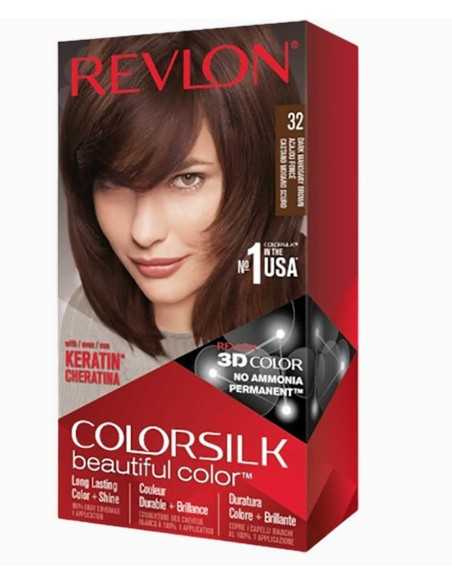 Colorsilk Beautiful Color Permanent Hair Color 32 Dark Mahogany Brown Colorsilk Beautiful Color Permanent Hair Color 32 Dark Mahogany Brown