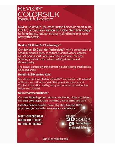 Colorsilk Beautiful Color Permanent Hair Color 47 Medium Rich Brown