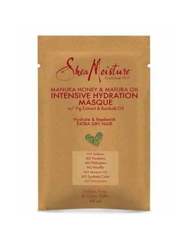 Shea MoistureManuka Honey And Mafura Oil Intensive Hydration Hair Masque Sachet Shea MoistureManuka Honey And Mafura Oil Intensive Hydration Hair Masque Sachet