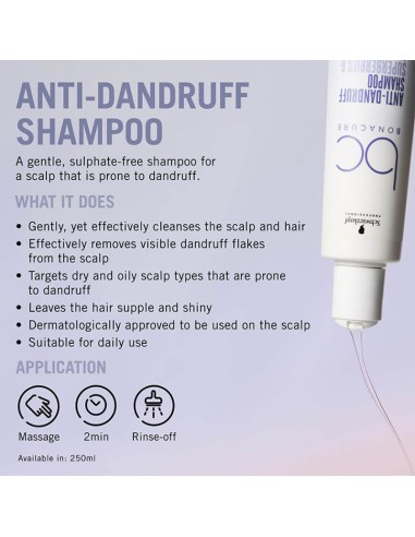 Bonacure Superberries And AHA Anti Dandruff Shampoo