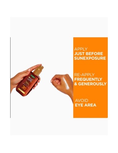 Ambre Solaire Ideal Bronze Tan Enhancing Protection Oil 30 SPF