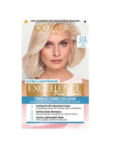 Excellence Pure Blonde 03 Ultra-Light Ash Blonde Permanent Hair Colour