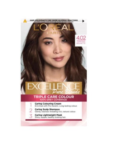 Excellence Pure Blonde Color 4.02 Tempting Brunette Excellence Pure Blonde Color 4.02 Tempting Brunette