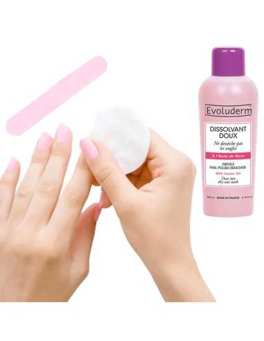 Evoluderm Gentle Nail Polish Remover With Castor Oil Evoluderm Gentle Nail Polish Remover With Castor Oil