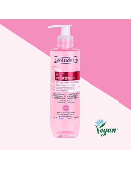 Evoluderm Anti Imperfection Purifying Cleansing Gel Pink Grapefruit Evoluderm Anti Imperfection Purifying Cleansing Gel Pink Grapefruit