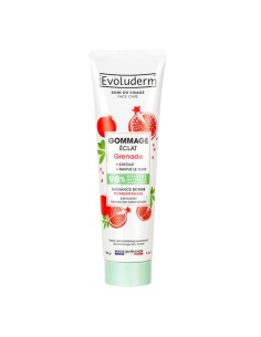 Evoluderm Pomegranate Radiance Scrub
