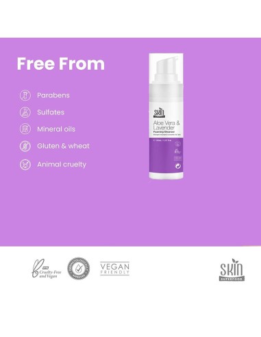 Aloe Vera And Lavender Foaming Cleanser Aloe Vera And Lavender Foaming Cleanser