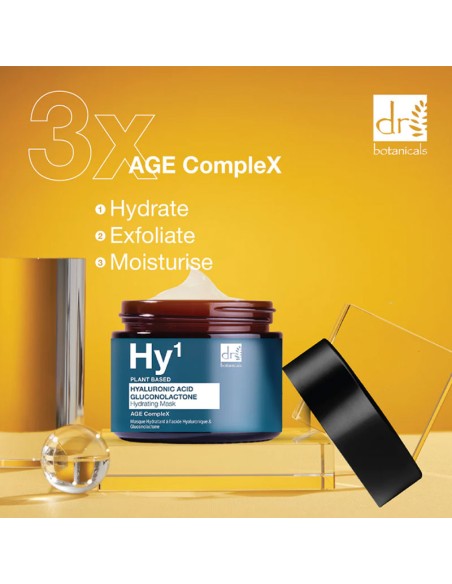 Dr Botanicals Hyaluronic Acid 1% & Gluconolactone Mask Dr Botanicals Hyaluronic Acid 1% & Gluconolactone Mask