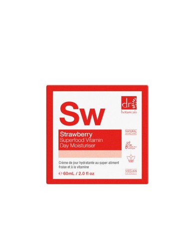Dr Botanicals Strawberry Superfood Vitamin C Day Moisturiser Dr Botanicals Strawberry Superfood Vitamin C Day Moisturiser