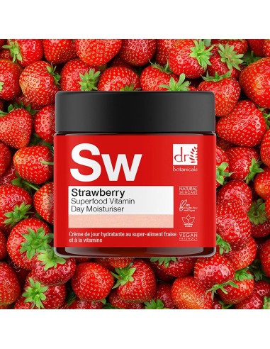 Dr Botanicals Strawberry Superfood Vitamin C Day Moisturiser Dr Botanicals Strawberry Superfood Vitamin C Day Moisturiser