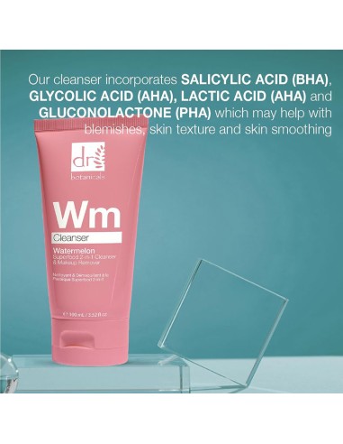 Watermelon Superfood 2 In 1 Cleanser & Makeup Watermelon Superfood 2 In 1 Cleanser & Makeup