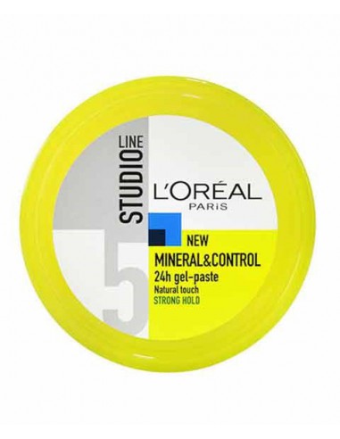 Studio Line 5 Mineral And Control 24H Gel Paste Strong Hold