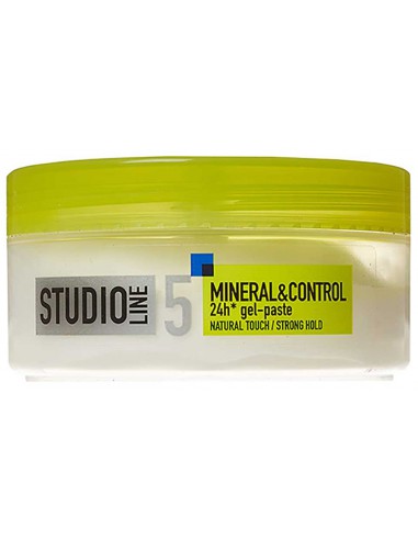 Studio Line 5 Mineral And Control 24H Gel Paste Strong Hold