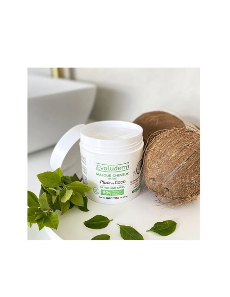 Evoluderm Detox Coco Green Tea Hair Mask Evoluderm Detox Coco Green Tea Hair Mask