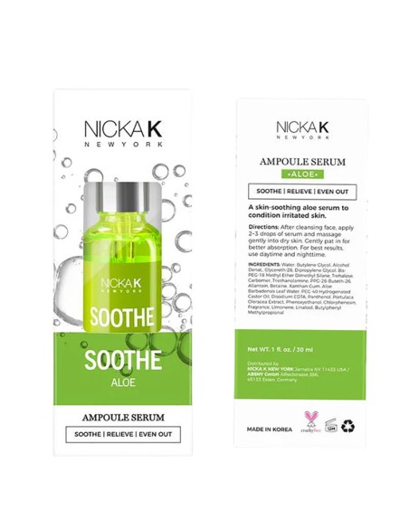 Nicka K Soothe Aloe Ampoule Serum