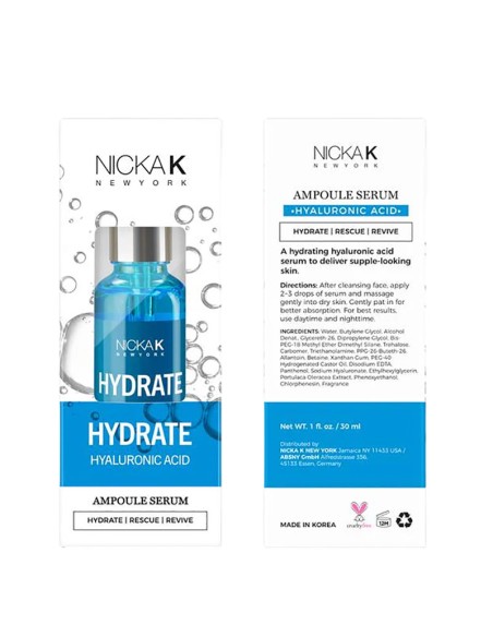Nicka K Hydrate Hyaluronic Acid Ampoule Serum