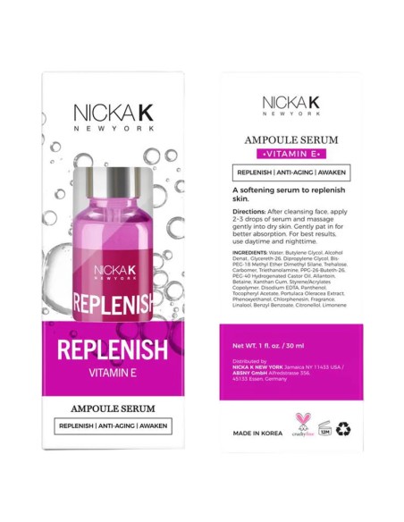 Nicka K Replenish Vitamin E Ampoule Serum Nicka K Replenish Vitamin E Ampoule Serum