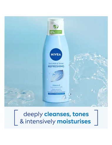 Nivea Refreshing 2 In 1 Milk And Toner