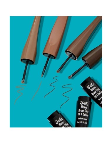 Sleek Make Up Nano Brow Disc Fill And Define Medium Brown Sleek Make Up Nano Brow Disc Fill And Define Medium Brown