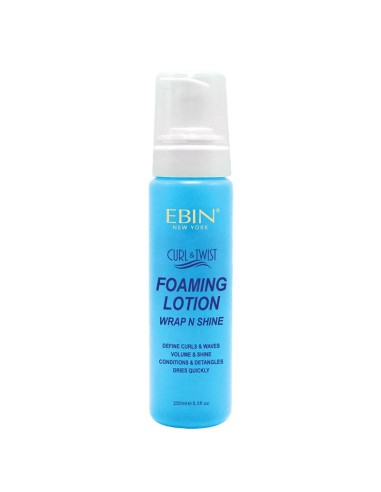 Curl And Twist Foaming Lotion Wrap N Shine
