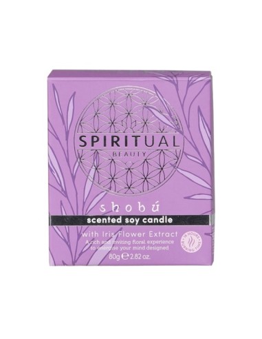 Spiritual Beauty Iris Flower Extract Scented Soy Candle Spiritual Beauty Iris Flower Extract Scented Soy Candle
