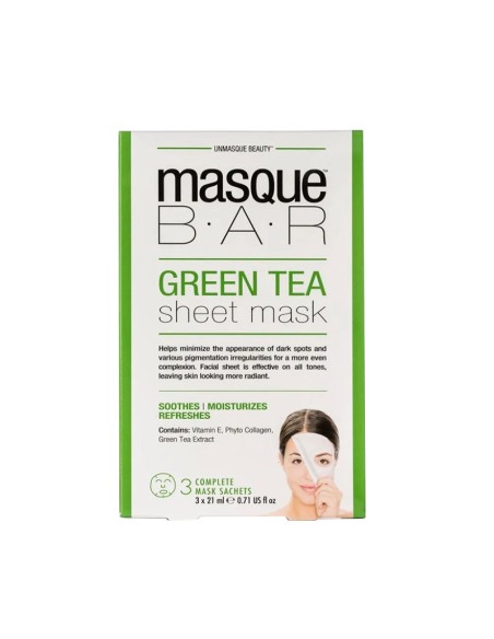 Masque Bar Green Tea Sheet Mask