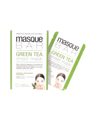 Masque Bar Green Tea Sheet Mask
