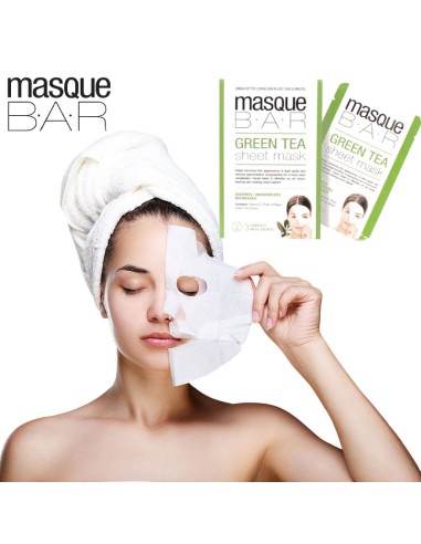 Masque Bar Green Tea Sheet Mask