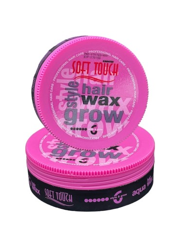 Soft Touch Style And Grow Aqua 6 Hair Wax Soft Touch Style And Grow Aqua 6 Hair Wax