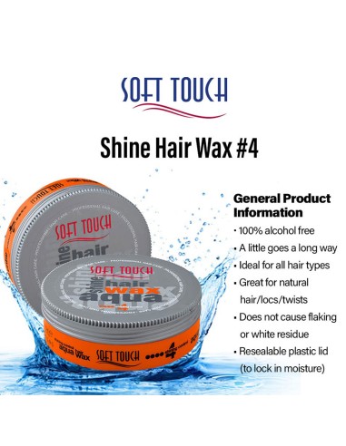Soft Touch Shining Control Aqua 4 Hair Wax Soft Touch Shining Control Aqua 4 Hair Wax