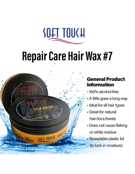 Soft Touch Repair Care Aqua 7 Hair Wax Soft Touch Repair Care Aqua 7 Hair Wax